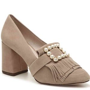Louise et Cie idali block heel pump beige 6,5 M